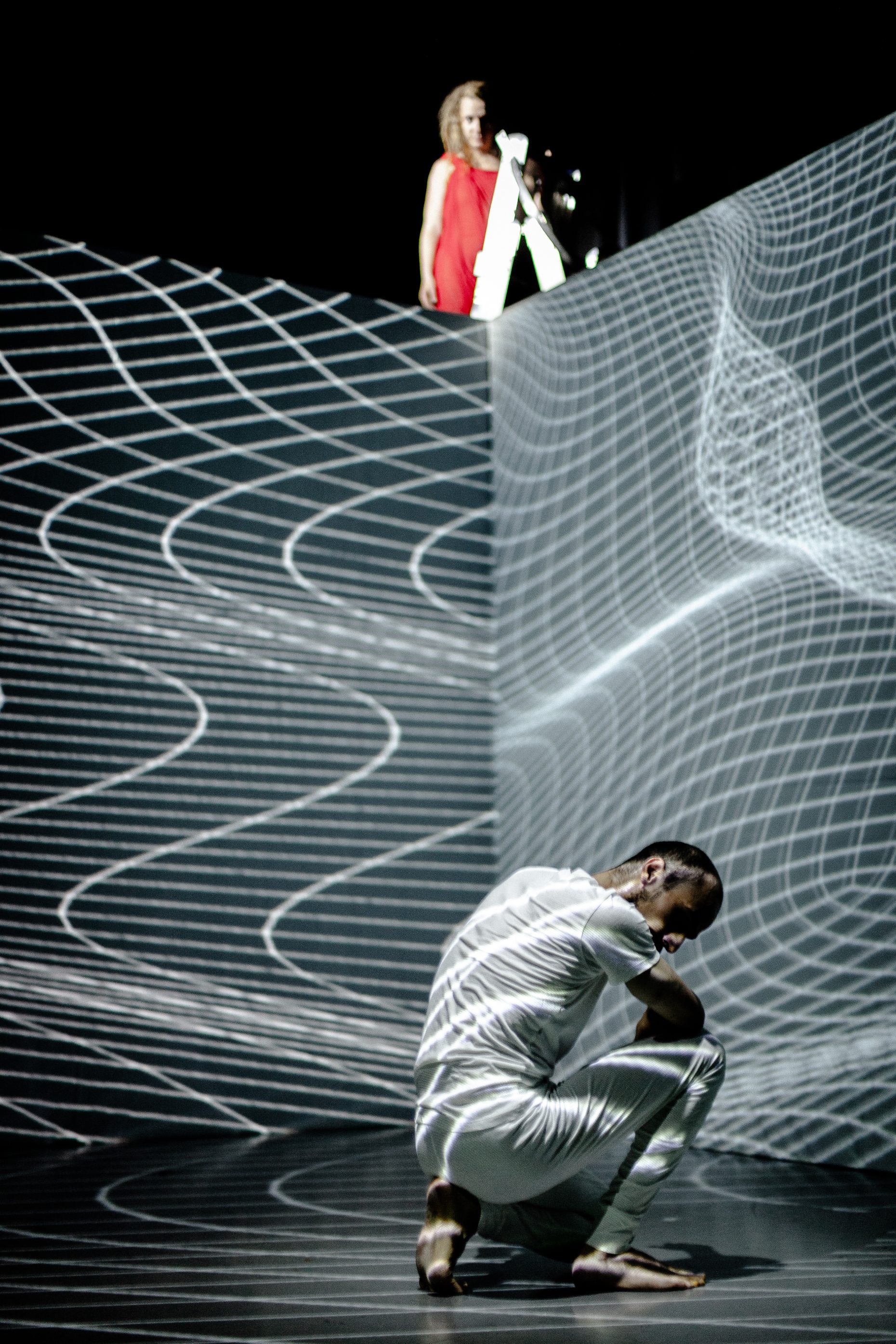 Szenografie, Janica Smija, Projection Mapping Dortmund, Tanzperformance