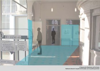 Szenografie, Ausstellungsdesign, Janica Smija, Auf dem Berge, Hoesch Museum,