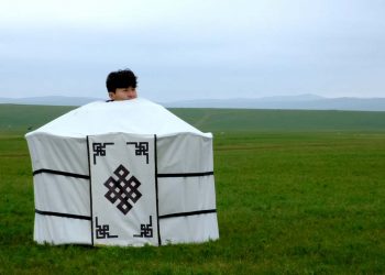 Szenografie Janica Smija, Intervention im Öffentlichen Raum, Alexander Weber, Mongolei Parallel Welten